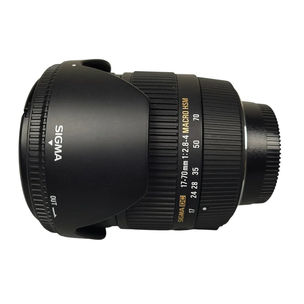 Sigma 17-70mm F2.8-4 DC Macro OS HSM Nikon AF DX Lens 668306 72mm In Box